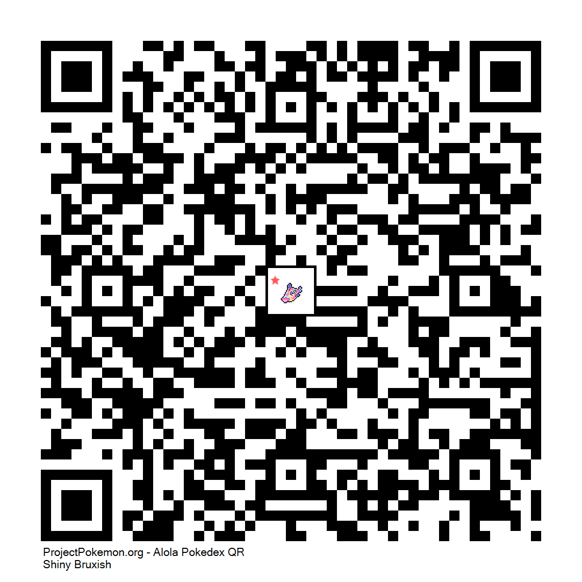 Cdigo QR de Bruxish variocolor